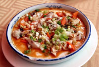 鮮魚料理-魚片蒸豆腐
